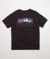 Patagonia Fitz Roy Foothills T-Shirt - Ink Black