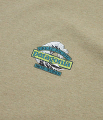 Patagonia Great Waves Responsibili-Tee T-Shirt - Gumtree Green