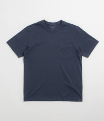 Patagonia MW 95 Oval Logo Pocket T-Shirt - New Navy