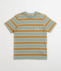 Patagonia MW Water People Mark Pocket T-Shirt - Big Wall: Blue Sage