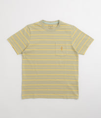 Patagonia MW Water People Mark Pocket T-Shirt - Steep Face: Weathered Stone