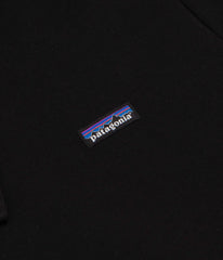 Patagonia P-6 Label Uprisal Hoodie - Black / Black