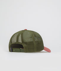 Patagonia P-6 Logo LoPro Trucker Cap - Birch White