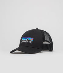 Patagonia P-6 Logo LoPro Trucker Cap - Black