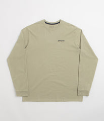 Patagonia P-6 Logo Responsibili-Tee Long Sleeve T-Shirt - P-6 Outline: Gumtree Green