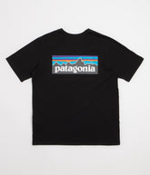 Patagonia P-6 Logo Responsibili-Tee T-Shirt - Black