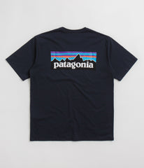 Patagonia P-6 Logo Responsibili-Tee T-Shirt - New Navy