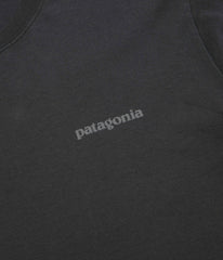 Patagonia P-6 Logo T-Shirt - Ink Black