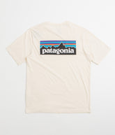 Patagonia P-6 Logo T-Shirt - Undyed Natural