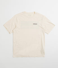 Patagonia P-6 Logo T-Shirt - Undyed Natural