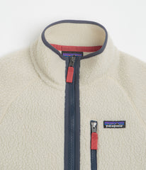 Patagonia Retro Pile Fleece - Pelican / Smolder Blue