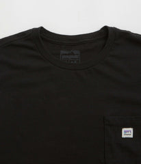Patagonia Shop Sticker Pocket Responsibili-Tee T-Shirt - Black