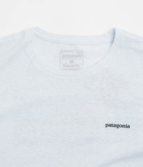 Patagonia Womens P-6 Logo Responsibili-Tee T-Shirt - White
