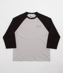 Polar 3/4 Sleeve T-Shirt - Black / Silver