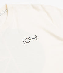 Polar Contrast Fill Logo T-Shirt - Ivory / Black