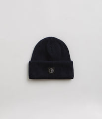 Polar Double Fold Merino Beanie - Navy