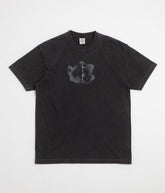Polar Metal Logo T-Shirt - Silver Black