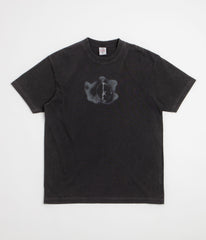 Polar Metal Logo T-Shirt - Silver Black