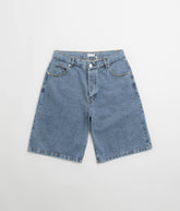 Pop Trading Company DRS Denim Shorts - Stone Washed