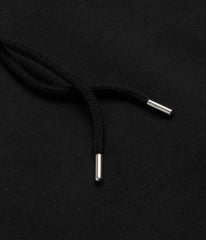 Pop Trading Company Logo Hoodie - Black / White
