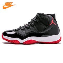 Nike Air Jordan XI Bred AJ 11,Men's Laceup Comfortble Lifestyle Shoes,Men's Sneakers Basketball Shoes 378037 010