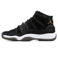 NIKE AIR JORDAN 11 PRM AJ11 Women's Basketball Shoes, Black, Shock Absorption Non-slip Balance Abrasion Resistance 852625 030