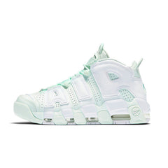 NIKE Air More Uptempo 96 Womens Basketball Shoes Mint Green Stability Retro High Support Sports Sneakers For Women Shoes