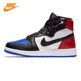 Nike AIR JORDAN 1 REBEL XX OG Women Basketball Shoes, Red & Blue/White & Red, Shock Absorbing Breathable AT4151 001 AT4151 100