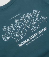 Roma Facilitator T-Shirt - Teal / White
