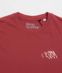 Roma Screaming Logo T-Shirt - Red / Cream