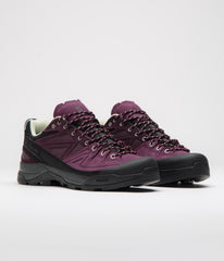 Salomon X-ALP LTR Shoes - Winter Bloom / Plum Perfect / Lime Cream