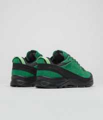 Salomon X-ALP Suede Shoes - Black / Parakeet / Patina Green