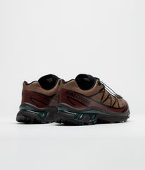 Salomon XT-6 GTX Shoes - Mustang / Bitter Chocolate / Green Gable