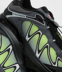 Salomon XT-Whisper Shoes - Black / Asphalt / Acid Lime