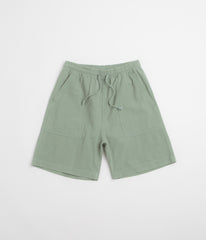 Service Works Seersucker Chef Shorts - Sage