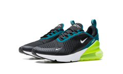 Air Max 270 GS "Black Bright Spruce Volt" 943345 026