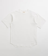 Snow Peak Dry Waffle T-Shirt - Off White