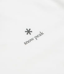 Snow Peak NSD Logo T-Shirt - Off White