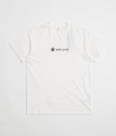 Snow Peak Soft Cotton Logo T-Shirt - White