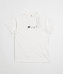 Snow Peak Soft Cotton Logo T-Shirt - White