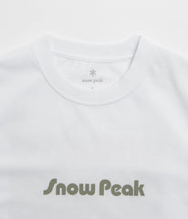 Snow Peak Unwind T-Shirt - White