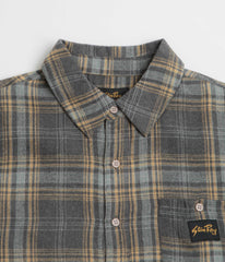 Stan Ray Flannel Shirt - Charcoal Plaid