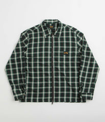 Stan Ray Zip Shirt - Green Check