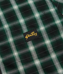 Stan Ray Zip Shirt - Green Check