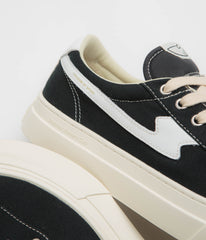 Stepney Workers Club Dellow Canvas S-Strike Cup Shoes - Black / White