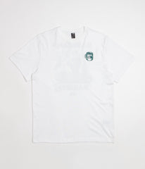 The North Face Basecamp Barista Relaxed T-Shirt - TNF White / Pacific Teal