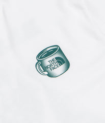 The North Face Basecamp Barista Relaxed T-Shirt - TNF White / Pacific Teal