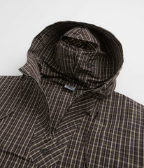 Umbro Checked Masked Anorak - Beige / Dark Brown