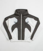 Umbro Guarding Masked Tracksuit Jacket - White / Dark Olive