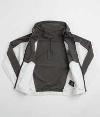 Umbro Guarding Masked Tracksuit Jacket - White / Dark Olive